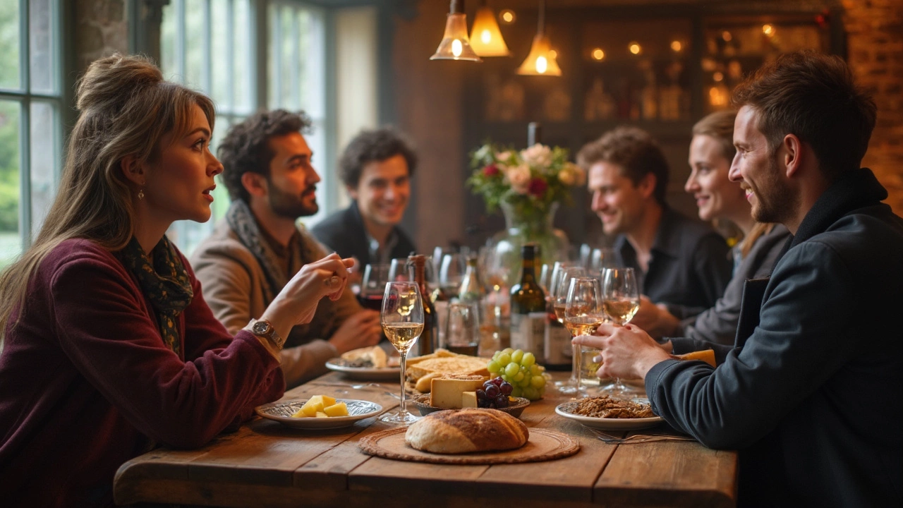 Can You Eat During a Wine Tasting?