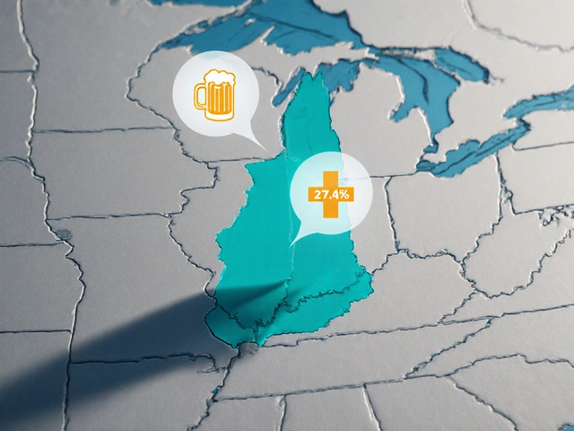 Which US State Has the Highest Alcoholism Rate?